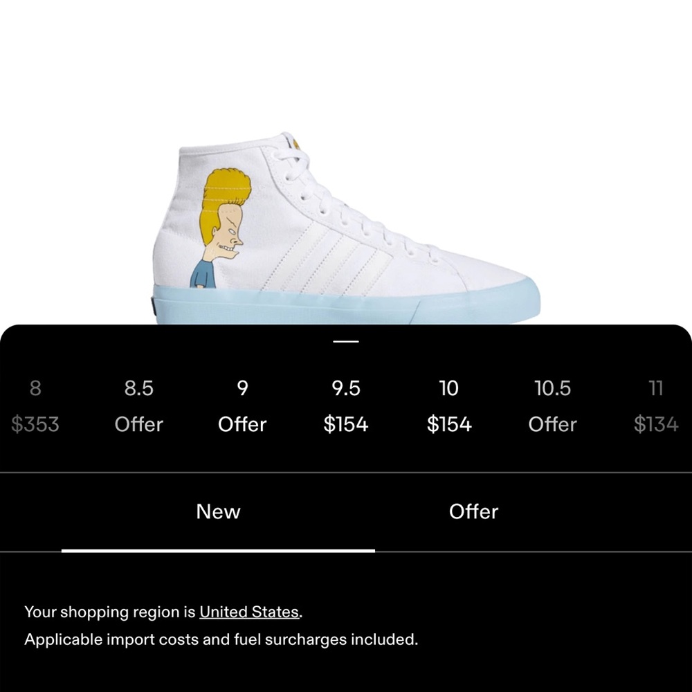 Bevis and butthead adidas